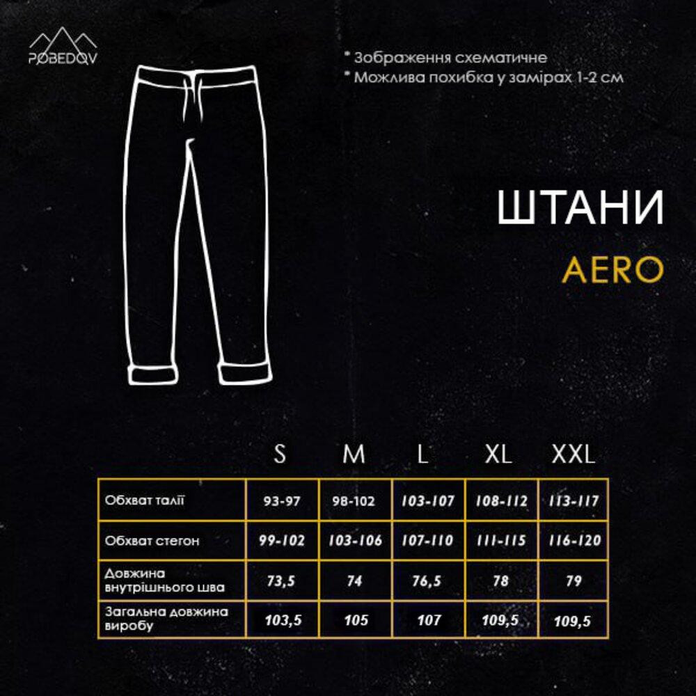 Однотонні базові чоловічі штани весна літо темно-сірі Pobedov Aero Київ - фото 4
