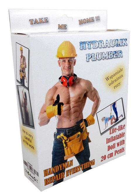 Надувная кукла BOYS of TOYS - Plumber, BS5900005 Sex Aura Киев - изображение 1