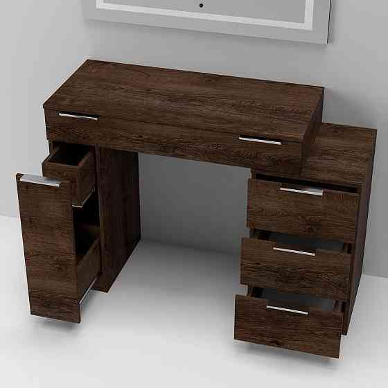 Стол туалетный Трюмо Кристалл, Дуб Конкордия, 1200/452/847 Львов