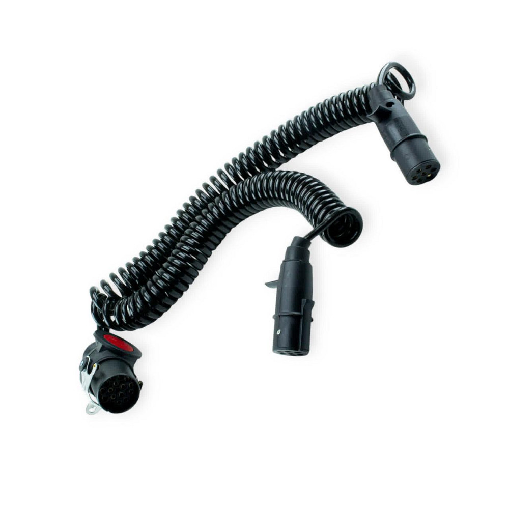 Кабель подвійний 7,15 (чорний) abs Мукачево - фото 1