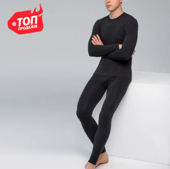 Комплект термобілизна чоловіча Hetta MB12 (розмір XXL, та інші). Чоловіча термобілизна термо кальсони та термокофта L Київ