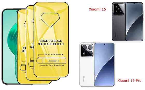 Защитное стекло DefenzoGlass для Xiaomi 15, Xiaomi 15 Pro – двойная прочность Киев