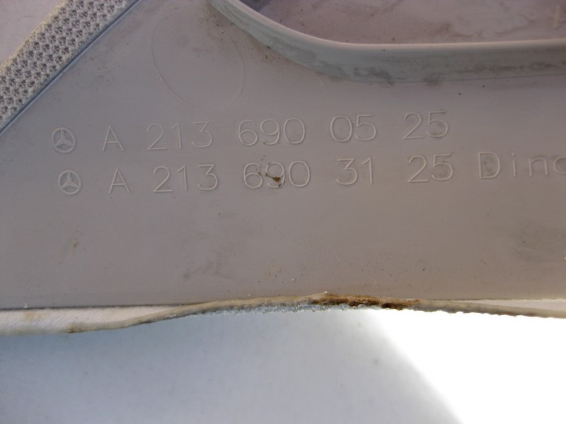 Mercedes-Benz  A2136900525 7Q03 Обшивка лівої стійки "A" сіра E-Class W213 Одеса - фото 3