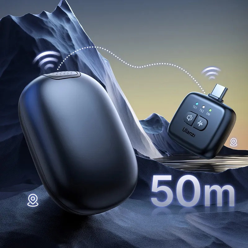 Беспроводной микрофон Ulanzi Vijim A30 Tiny White Киев - изображение 7