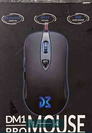Ігрова мишка: DM1 PRO Matte Black. Київ