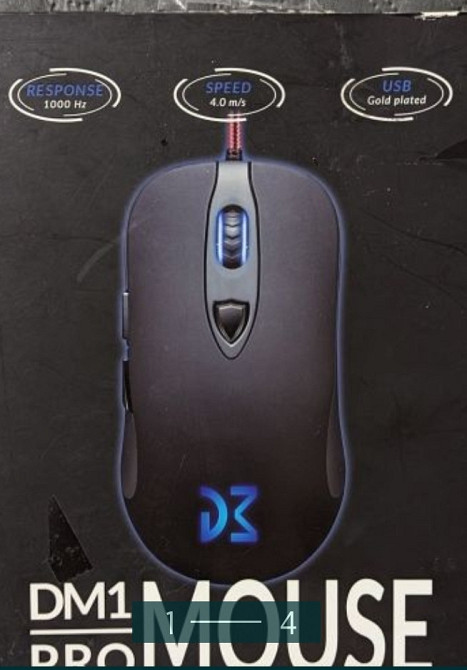 Ігрова мишка: DM1 PRO Matte Black. Київ - фото 1