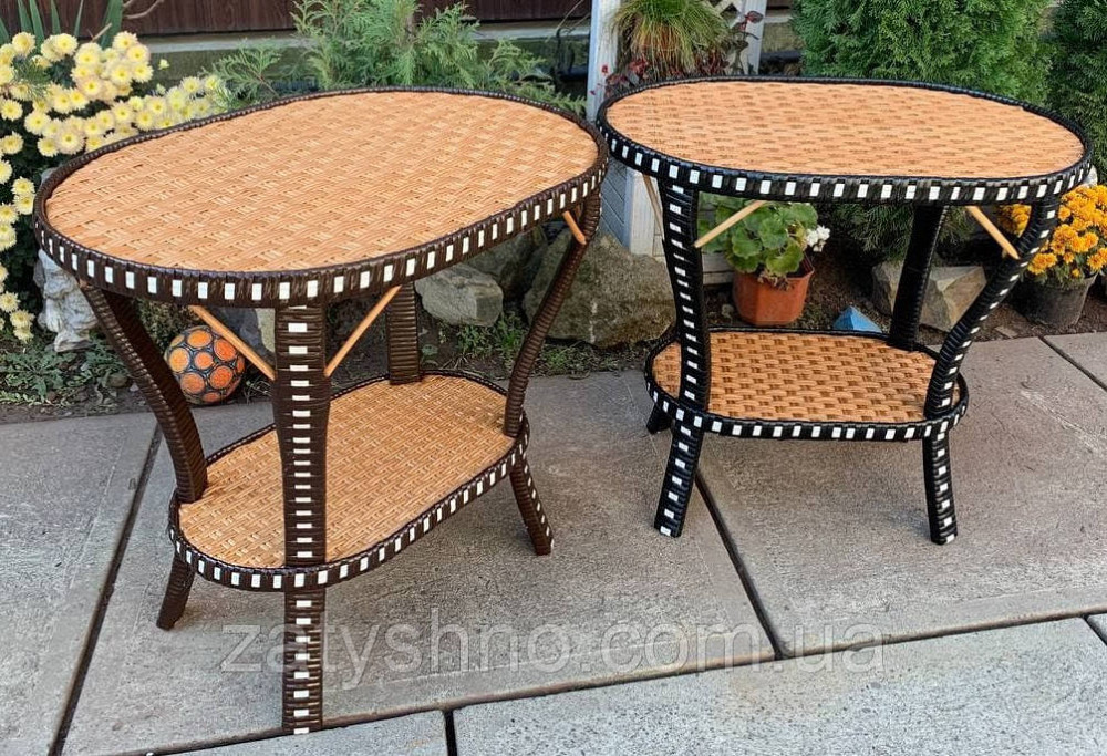 Плетеный журнальный столик из лозы Киев - изображение 1