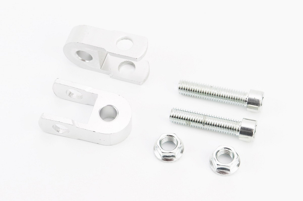 Подовжувач заднього амортизатора 30мм к-кт 2шт + болти + гайки, сірий Київ - фото 1