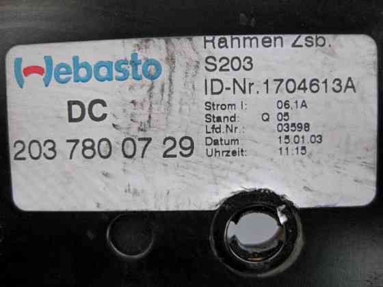 Mercedes-Benz  A2037800829 Люк у зборі без моторчика C-Class W203 Одеса