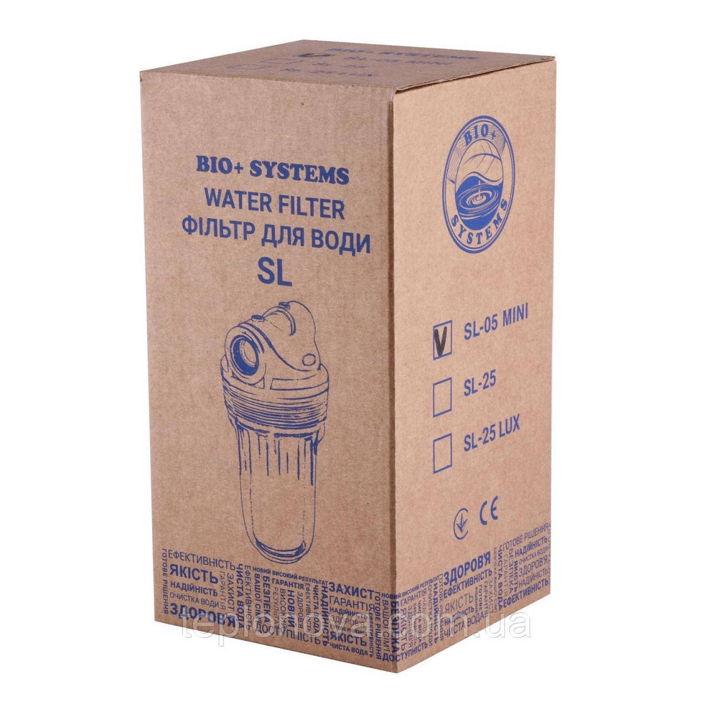 Фільтр-колба | Міні| з ПП картриджем Bio+ systems SL05 Чернівці - фото 3