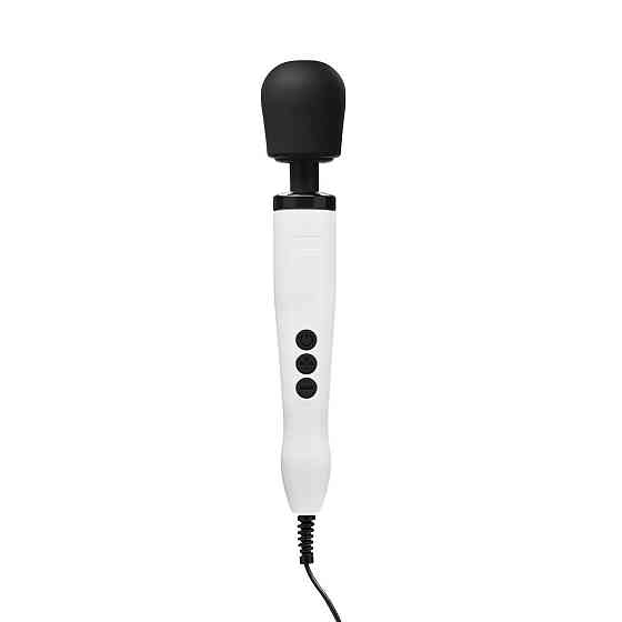 Вібромасажер DOXY Original White, дуже потужний, живлення 220В Sex Aura Київ