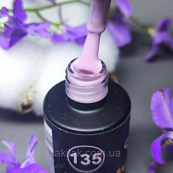 Гель-лак для нігтів Bee Nails 135 (ніжно-ліловий) 8мл Херсон