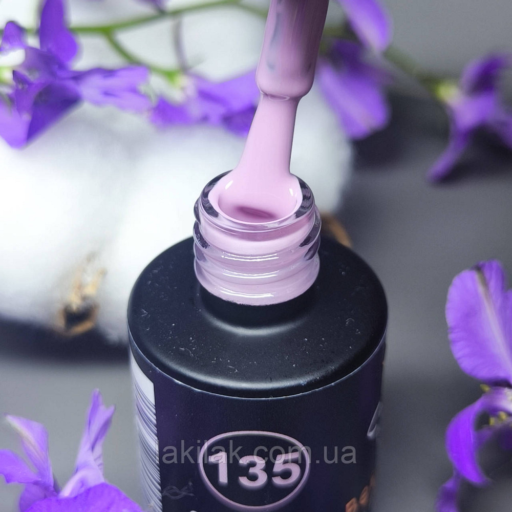 Гель-лак для нігтів Bee Nails 135 (ніжно-ліловий) 8мл Херсон - фото 1