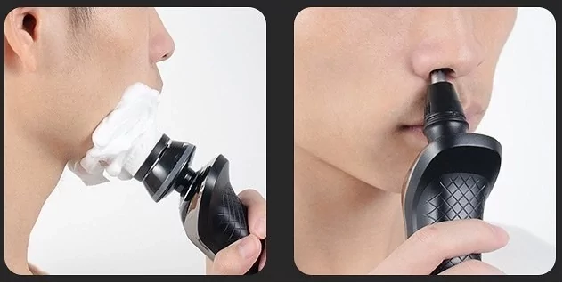 Стайлер бритва Lkelec 1280S (5 насадок) Винница - изображение 8