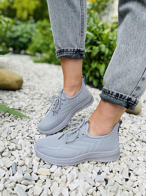 Fashion Кросівки жіночі FASHION 312-107 сірі (літо, сітка) (5045) Коломия - фото 10