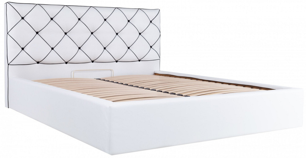 Кровать Melissa VIP 140 х 190 см Fly 2200 С дополнительной металлической цельносварной рамой Белый Днепр - изображение 16