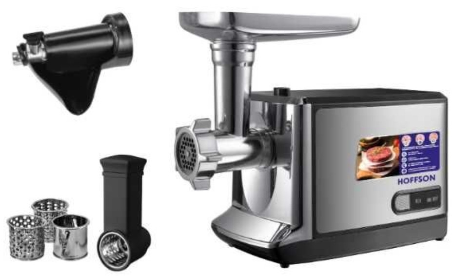 Электро- Мясорубка Новая: Hoffson HFMG- 3033TG. Киев - изображение 2