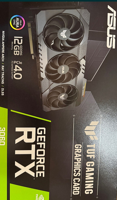 Видеокарта ASUS TUF Gaming 3060 12Gb. 192Bit. Киев - изображение 5