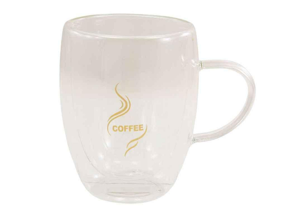 Чашка з подвійними стінками 400мл TS24S04B COFFEE ТМ lUMINES Київ - фото 1