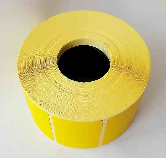 Термоетикетка T. Eco 40мм х 25мм /1000 шт Жовта Павлоград