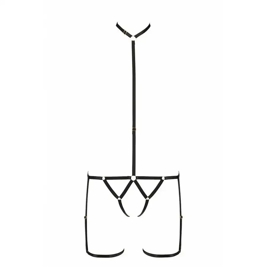 Портупея-стрепи на все тіло Passion Exclusive BRENDA S/M, black Львів - фото 5