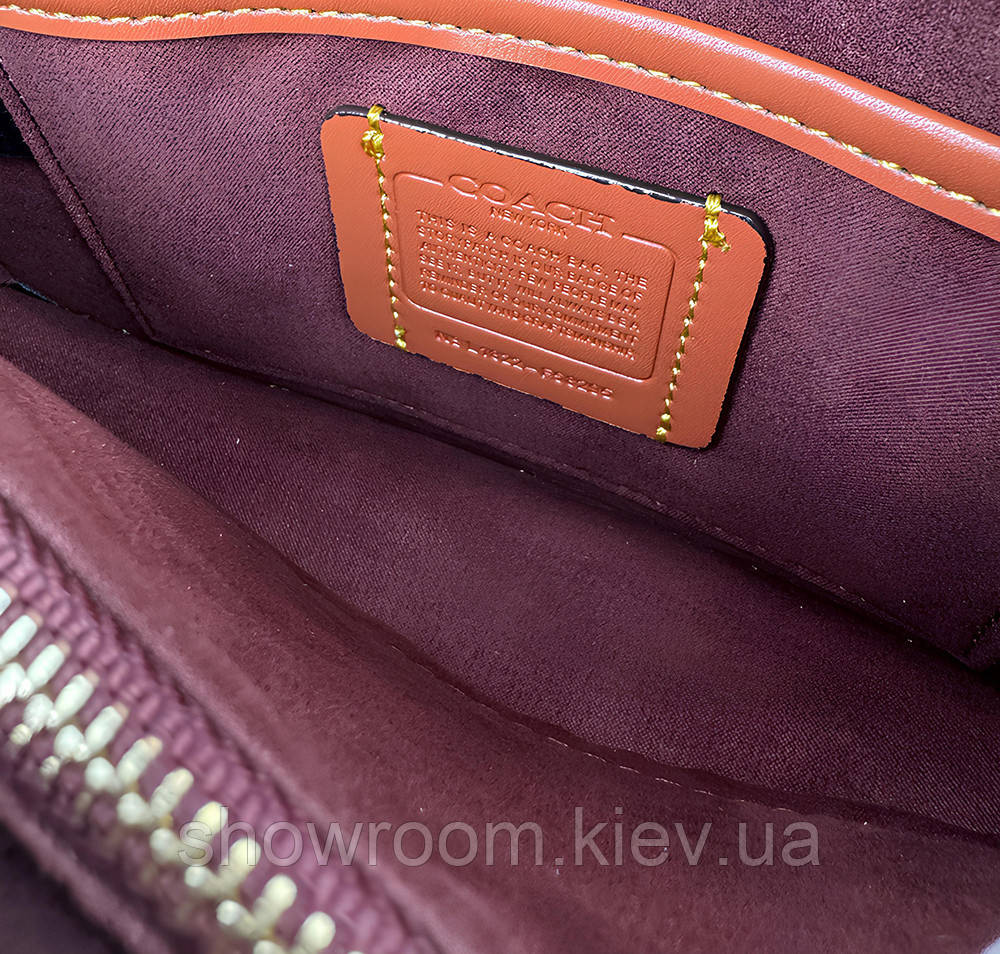 Брендова женская сумка на плечо Coach Tabby (1379-3) Киев - изображение 8