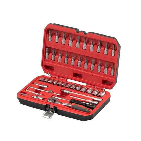 Набір інструментів 1/4" 48од (ET-6046SP) INTERTOOL ET-9048 Київ