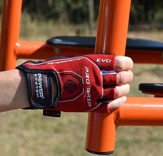 Рукавички для фітнесу Power System PS-2250E Pro Grip EVO Red M Каменское