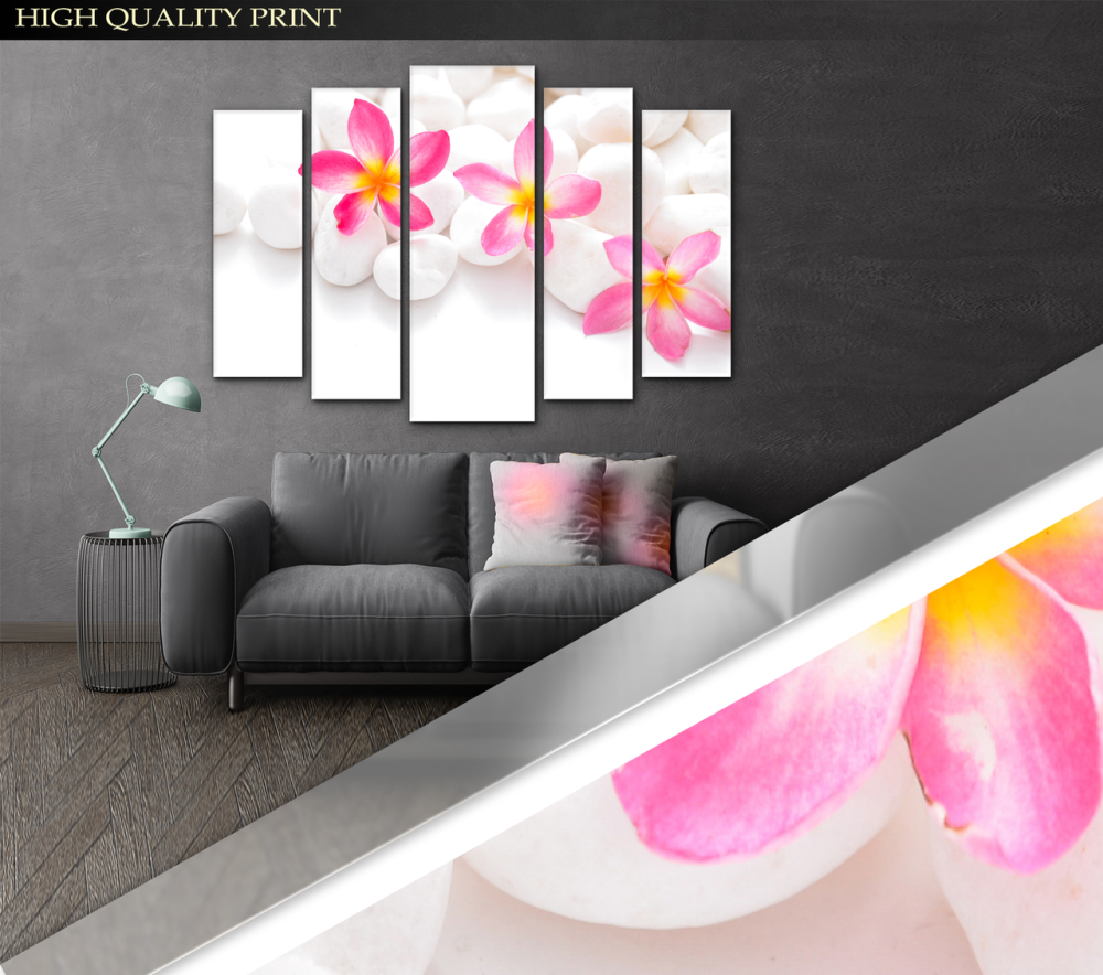 Модульна картина Квіти Art-348_5 ( 80х118см ) Київ - фото 3