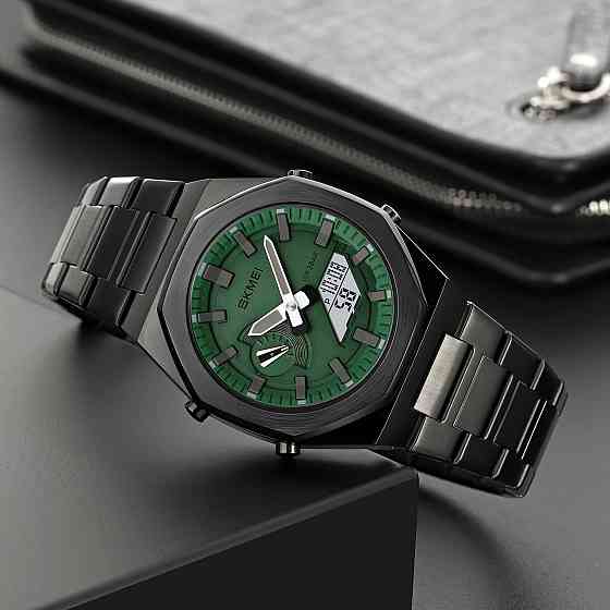 Skmei 1816BKGNWT Black-Green-White SBR Киев
