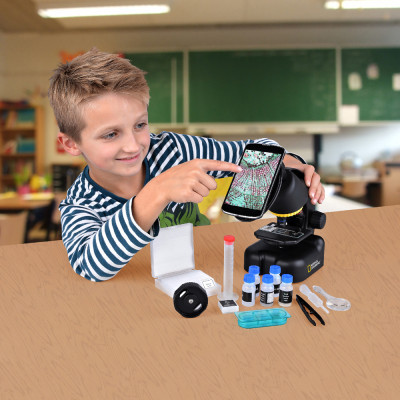 Микроскоп National Geographic 40x-640x с адаптером для смартфона (922416) Винница - изображение 6