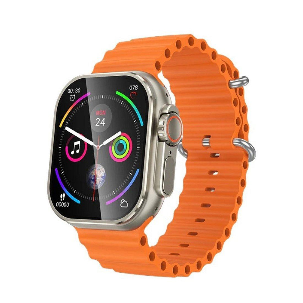 Смарт-годинник HOCO Y23 Ultra 51mm. 300 mAh. IP 67 Smart sports watch(call version) Titanium gold Одеса - фото 4