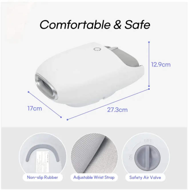 Масажер для рук FE-0161 (компресія долонь пальців зап'ясток) Київ - фото 3