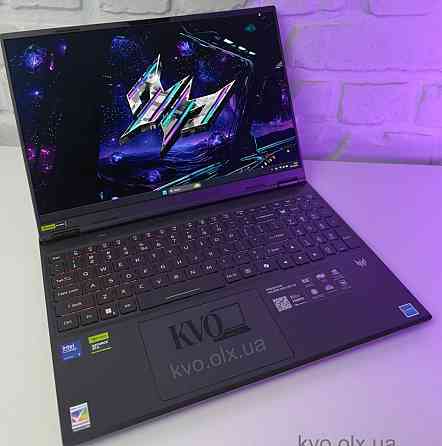 Ноутбук Acer Predator Helios 16' QHD OLED 240hz, Ultra 9 275HX RTX 5070TI 32GB RAM 1TB SSD. Киев