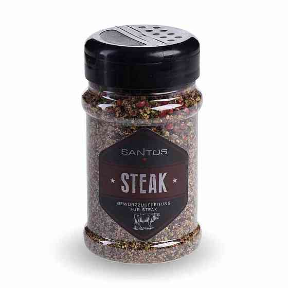 Приправы SANTOS Специи для стейка на основе перца халаппе, 170 г., 991841 Код: 011067 Ровно