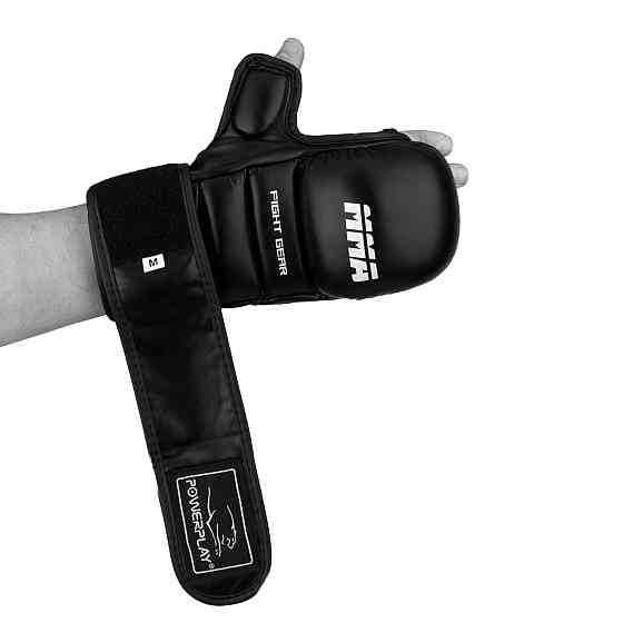 Рукавиці для MMA PowerPlay 3026 Чорні XS Киев