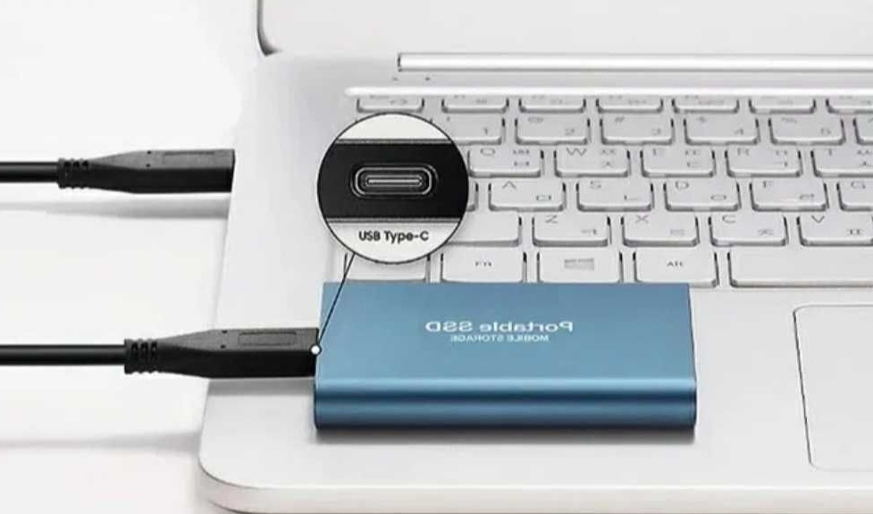 Портативний зовнішній жорсткий диск SSD 1TB міні накопичувач. Київ - фото 5