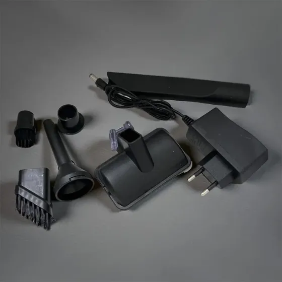 Акумуляторний автомобільний пилосос Maxtop MP-251 150W, 8500Pa, 6 насадок, HEPA, Black Одеса