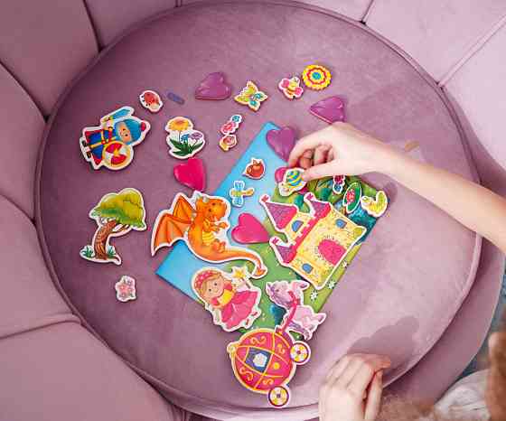 Дитяча настільна гра "Принцеса і лицар" RK2070-01 магнітна Вінниця