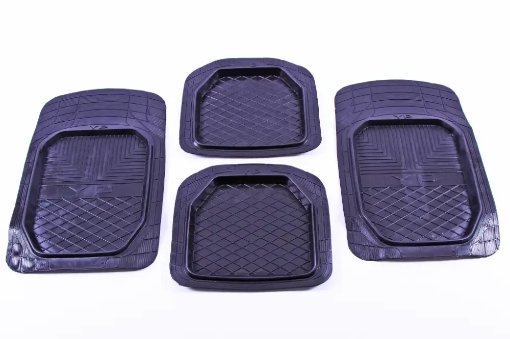 Коврики салона ДзРТИ резиновые универс. (2121, Lanos, Aveo, Lacetti, 4 шт.) Винница - изображение 1