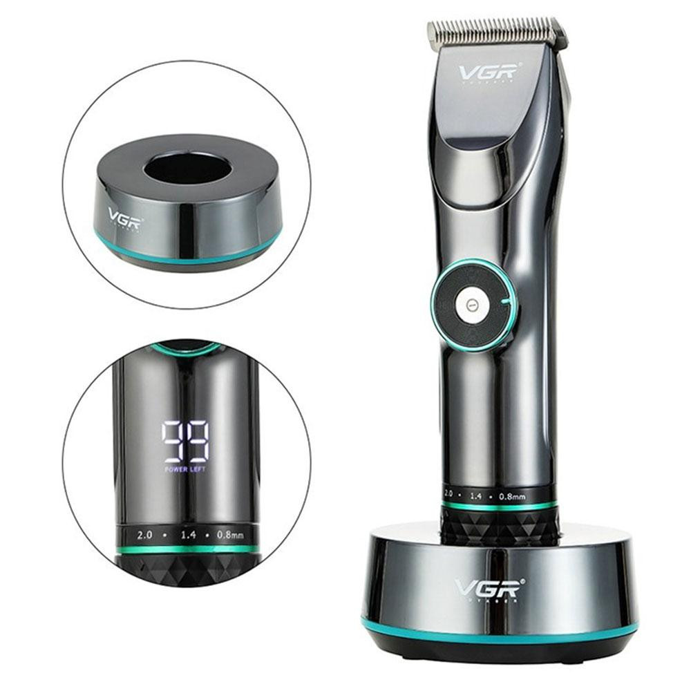 Професійна машинка для стрижки волосся VGR V-256 + 6 насадок Київ - фото 7