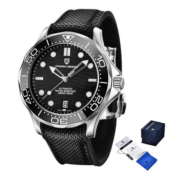 Pagani Design PD-1685 Silver-Black SBR Київ