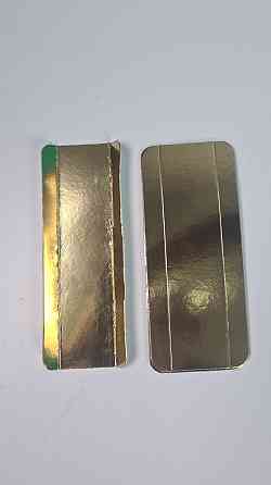 Подложка под Эклеры 140*40*12мм (золото) (1 шт) Харьков