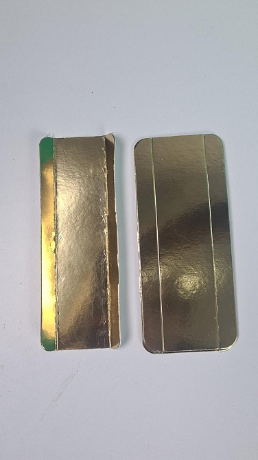 Подложка под Эклеры 140*40*12мм (золото) (1 шт) Харьков - изображение 1