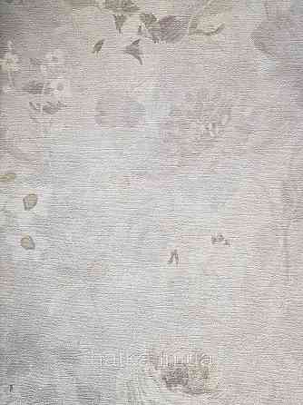 Шовілові на фрізеліні AS creation Perfect 1.06x10 квіти сірі жовті на сірим сірим білим на сірим сірим сірим сірим на сірим Київ