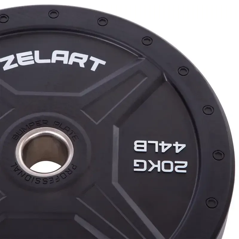 Диск бамперний для кросфіта 20 кг Zelart TA-2258-20 Київ - фото 4