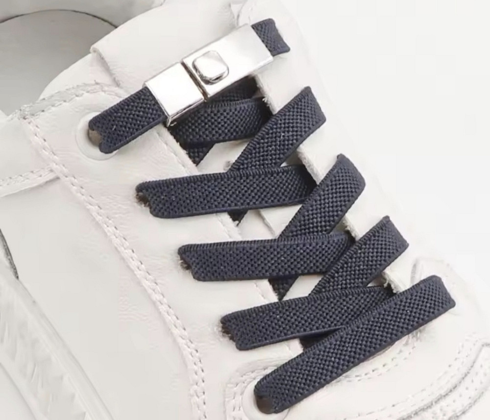 Еластичні шнурки без зав'язок з металевими застібками Сміла - фото 5