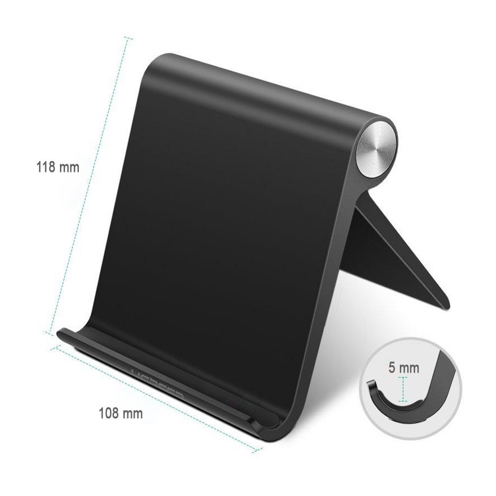 Підставка-тримач Ugreen для планшета або телефону LP115 50748 (Чорна) Миколаїв - фото 4