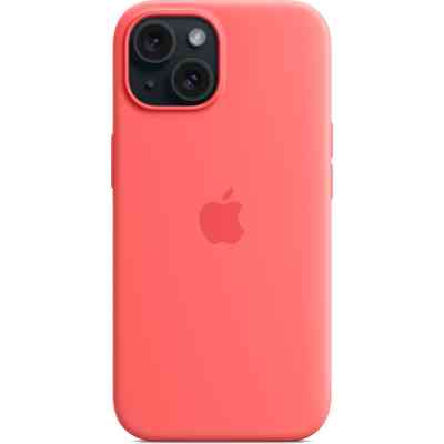 Чехол для мобильного телефона Apple iPhone 15 Silicone Case with MagSafe Guava (MT0V3ZM/A) Винница