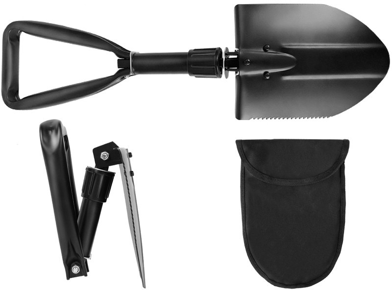 Армійська Складна Саперна Лопата 2в1 (Пила) з чохлом Mil-Tec (15525500) Сталь Нововолинськ - фото 1